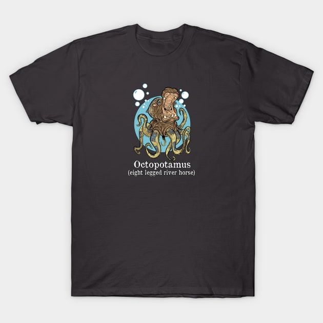 Octopotamus T-Shirt by DixonDesigns